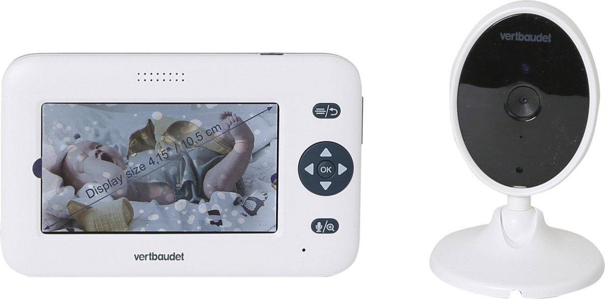 Wat vinden we goed aan de Vertbaudet SleepyCare video babyfoon scherm