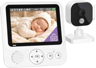 Verte babyfoon met camera 2,8 inch