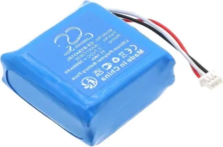 Vervangende accu voor babyfoon 3000mah blauw