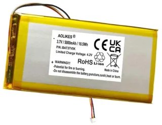 Vervangingsbatterij voor babyfoon