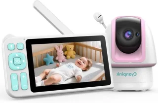 Video babyfoon met babycamera monitor