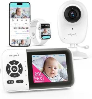 Video babyfoon met camera - wit