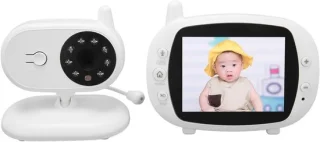 Video babyfoon met camera - wit