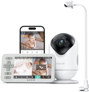 Video babymonitor met clip