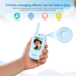 Video-walkietalkies voor kinderen - 2 stuks