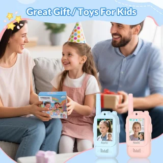 Video-walkietalkies voor kinderen - 2 stuks