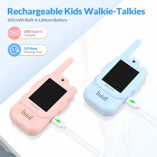 Video-walkietalkies voor kinderen - 2 stuks