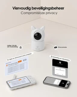 Videobabyfoon 2.5K HD wifi