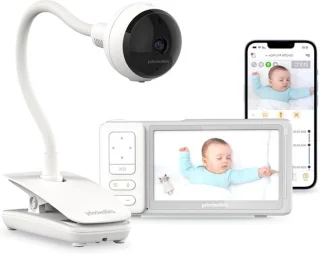 Videobabyfoon 5 inch wit