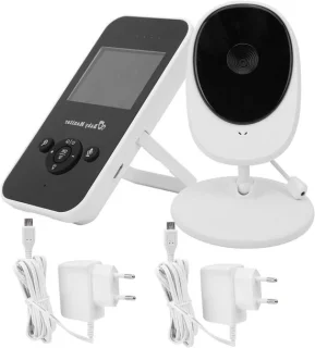 Videobabyfoon digitale monitor wit