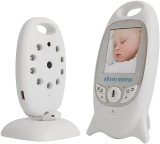 Videobabyfoon draadloos wit