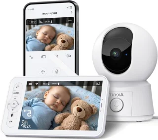 Videobabyfoon met camera