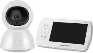 Videobabyfoon met camera - wit