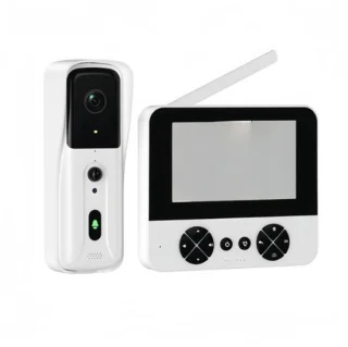 Videodeurbel 4,3 inch ips scherm