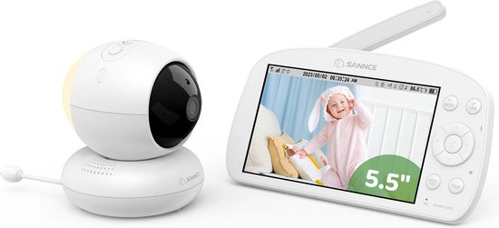 Vihes Babyfoon met Camera 5,5 inch