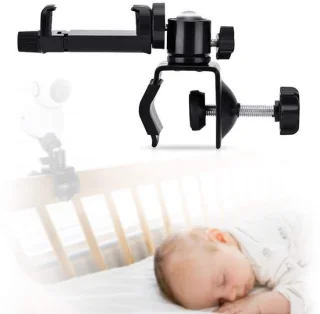 Vlemico universele babyfoonhouder zwart