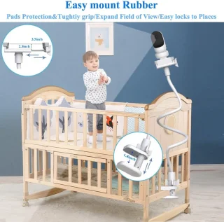 Vloerstandaard voor babycamera