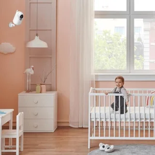 Wandhouder voor babycamera's