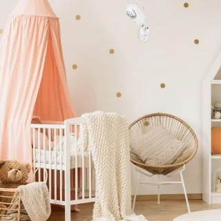 Wandhouder voor babyfoon