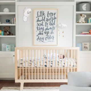 Wandhouder voor babyfoon