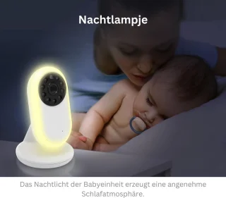White-label Babyfoon Camera Full HD Wit