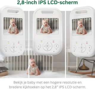 White-label Babyfoon Camera Full HD Wit