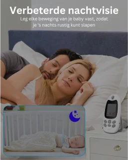 White-label Babyfoon met Camera Full HD Wit