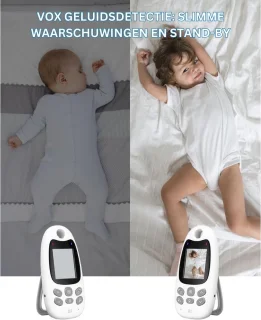 White-label Babyfoon met Camera Full HD Wit