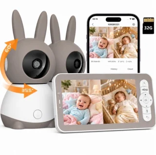 Wifi babyfoon met 2 camera's