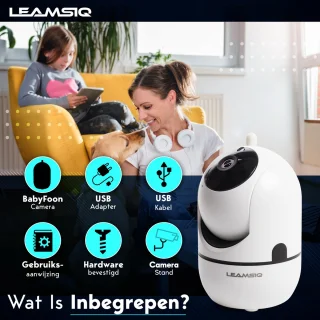 Wifi Babyfoon met Camera 2K HD - Baby Monitor App