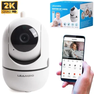 Wifi Babyfoon met Camera 2K HD - Baby Monitor App