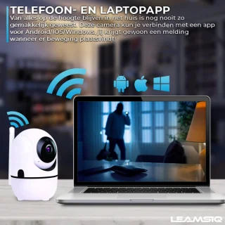 Wifi Babyfoon met Camera 2K HD - Baby Monitor App