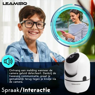 Wifi Babyfoon met Camera 2K HD - Baby Monitor App