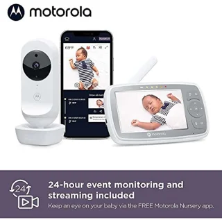 WiFi-babyfoon met camera en 4,3-inch monitor