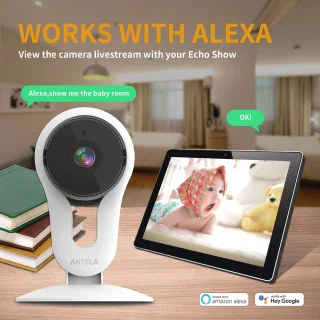 Wifi IP-camera 1080p Binnenshuis