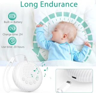 Witte Baby Geluidsmachine