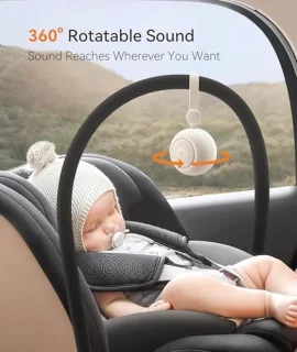 Witte Draagbare Geluidsmachine voor Baby's
