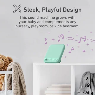Witte Ruismachine voor Baby's - Slaaphulp