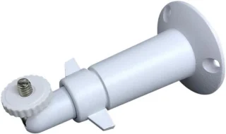 Witte verstelbare camerahouder met 1/4 inch schroefdraad