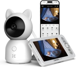 De XENON Slimme babyfoon met camera en monitor in één oogopslag