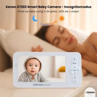 XENON Slimme babyfoon met camera en monitor