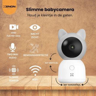 Wat vinden we goed aan de XENON Smart Babyfoon Full HD