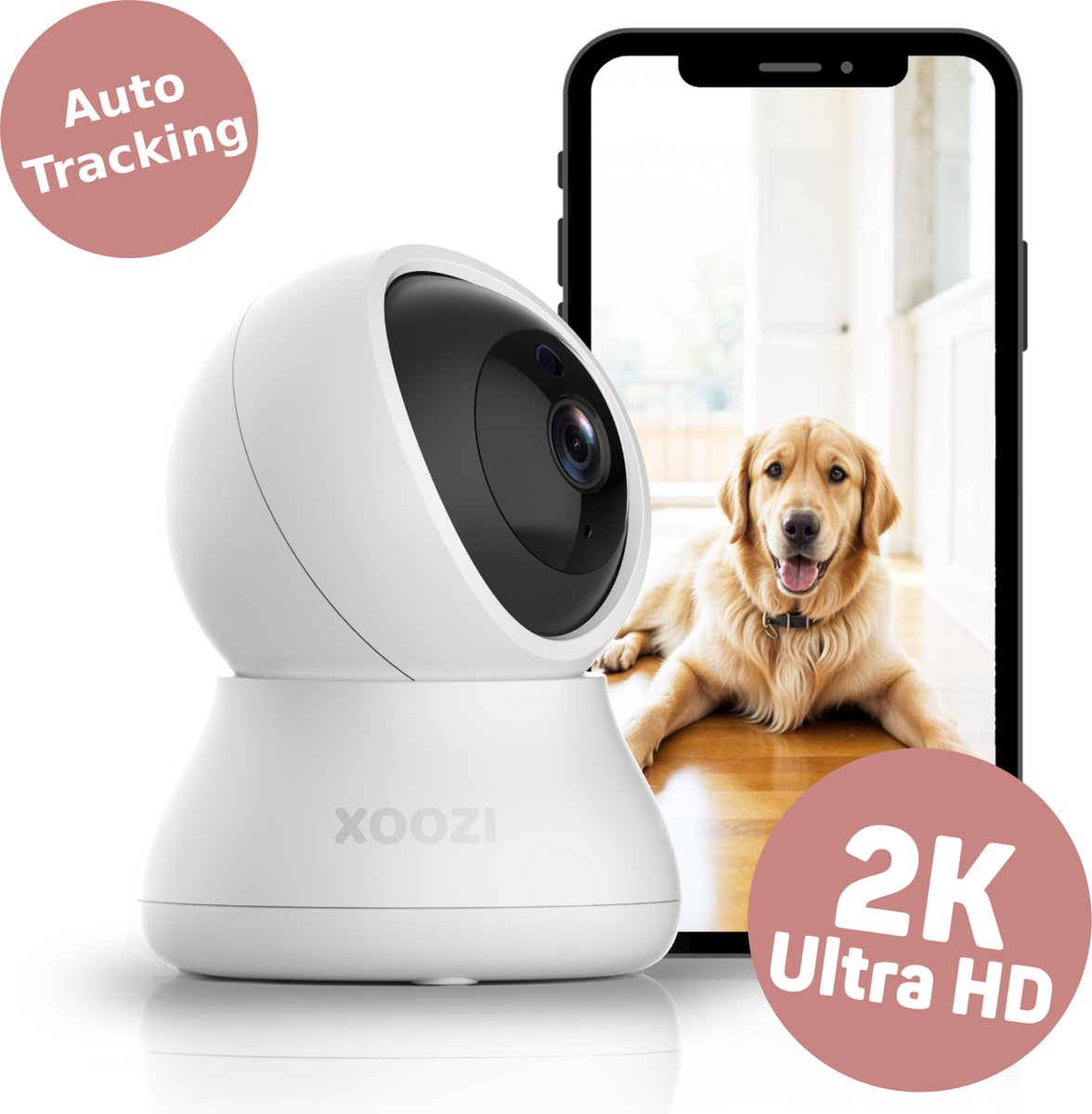 XOOZI Qt Premium Babyfoon met Camera en App