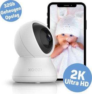 XOOZI Qt32 Babyfoon met Camera en App