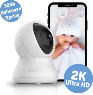 XOOZI Qt32 Babyfoon met Camera en App