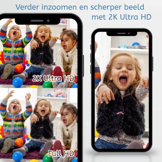 XOOZI Qt32 Babyfoon met Camera en App