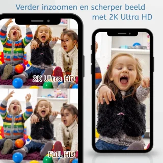 XOOZI Qt32 Babyfoon met Camera en App