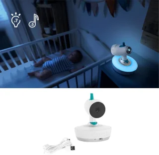 Yoo Moov babyfoon met 360° camera extra unit