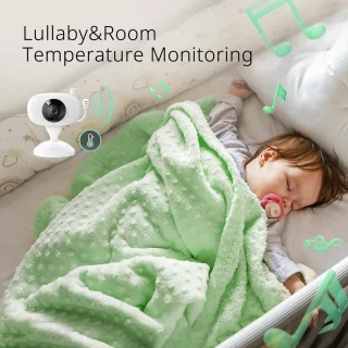 YOTON Babyfoon YB06 4.3 inch HD Monitor