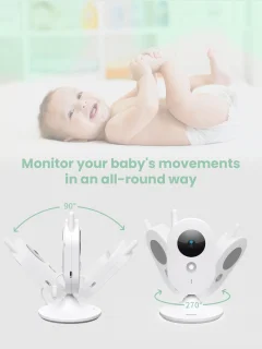 Yoton YB01 Babyfoon met Camera Wit